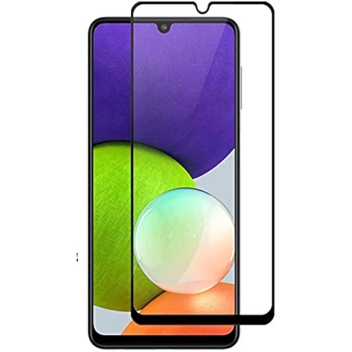  Zaščitno kaljeno steklo 5D Full Glue za Samsung Galaxy A22 4G - črno Cene