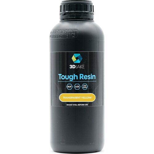 3DJAKE Tough Resin Transparent Gelb - 1.000 g Slike
