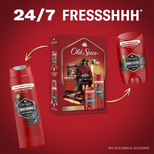 Old Spice Wolfthorn Gamer poklon set za mu&amp;scaron;karce Slike