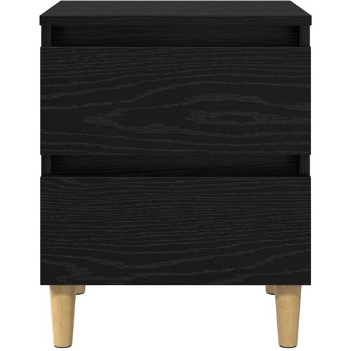  za krevet Crni hrast 40 x 35 x 50 cm Konstruirano drvo Slike