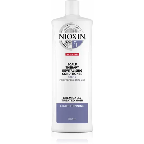 Nioxin System 5 Color Safe Scalp Therapy Revitalising Conditioner balzam za kemično obdelane lase 1000 ml
