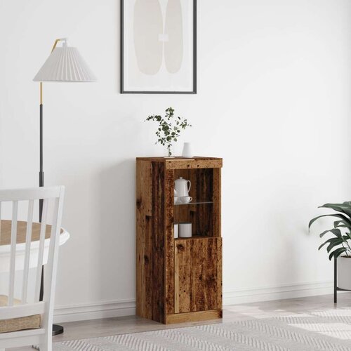 Sideboard s LED svjetlima od starog drva 41x37x100 cm Cene