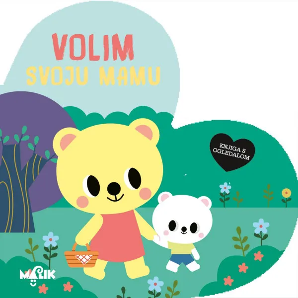 MALIK Knjiga s ogledalom - volim svoju mamu Cene