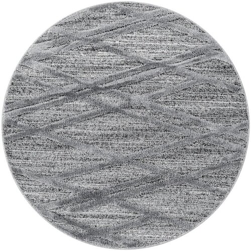 XXXL Tkana Preproga Pisa, Siva, Ø Ca. 80cm Cene