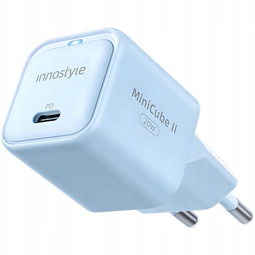 Innostyle HITRI POLNILEC CUBE USB-C 20W USB TIPA C GAN II ZA IPHONE LED, (21748391) Slike