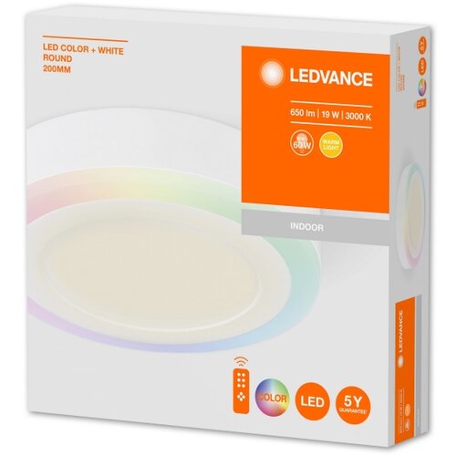 Ledvance LED RGB prigu&amp;scaron;iva plafonska svetiljka LED/19W/230V + daljinski upravljač Slike