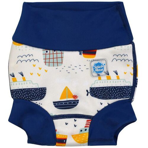 Splash About Antibakterijska plavalna plenička Happy Nappy DUO Tug Boats XL (1&ndash;2 leti) Cene
