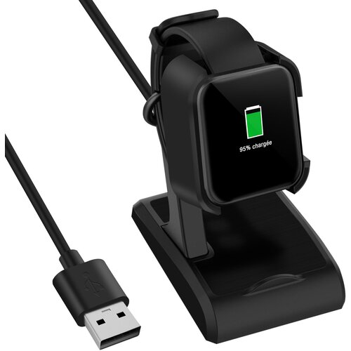 AVIZAR Polnilna postaja Xiaomi Redmi Watch in Mi Watch Lite, 90 cm USB kabel - crna, (20628865) Cene