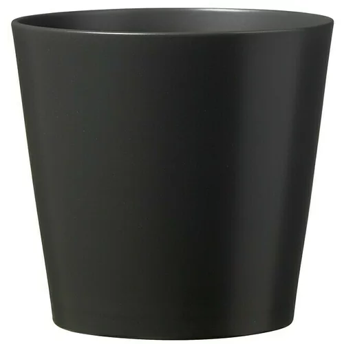  Okrugla tegla za biljke Dallas Esprit (Vanjska dimenzija (ø x V): 12 x 9 cm, Antracit, Keramika, Mat)