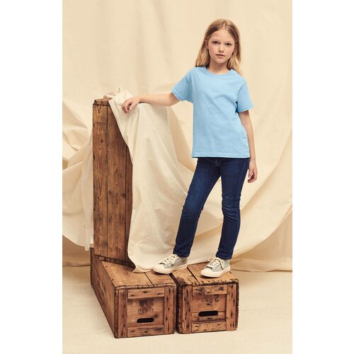 Fruit Of The Loom Blue T-shirt for Children Original Slike