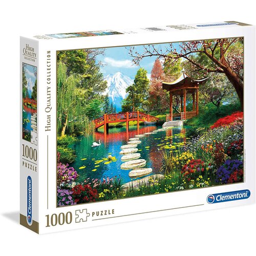 Clementoni Igračka puzle 1000 garden of Fuji Cene