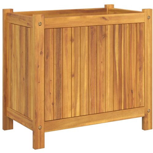  Vrtna sadilica s oblogom 54x31x50 cm od masivnog drva bagrema Slike