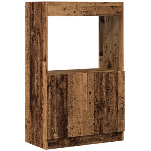 Maison Chic Visoka omara - Komoda - Predalnik starinski les 63x33x100 cm inženirski les, (21721736) Slike