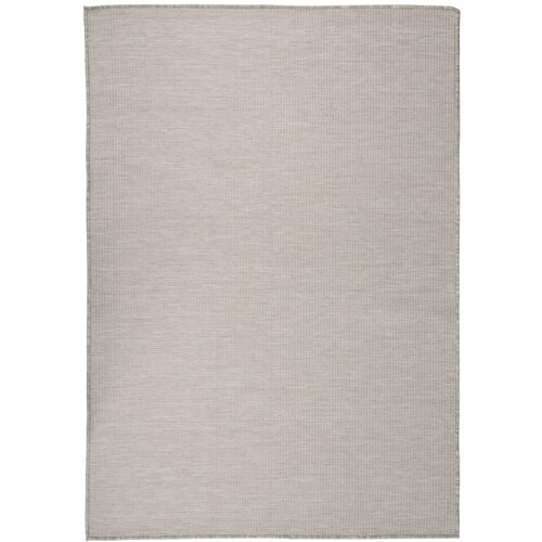 Furnova Zunanja preproga ploščato tkanje 140x200 cm taupe, (21930786) Cene