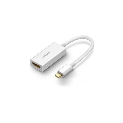 Ugreen USB-C na HDMI adapter - bel - 40273 Slike