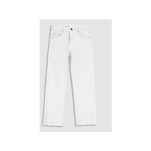 Coccodrillo Jeans hlače WC3123107JCG Bela Regular Fit