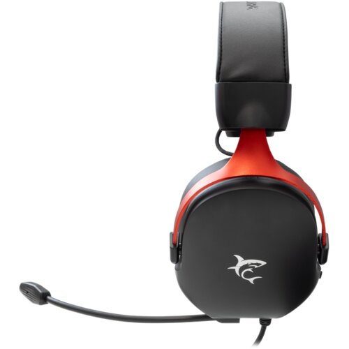 WHITESHARK Fox GH-2445 gaming slu&amp;scaron;alice s mikrofonom, crne Slike