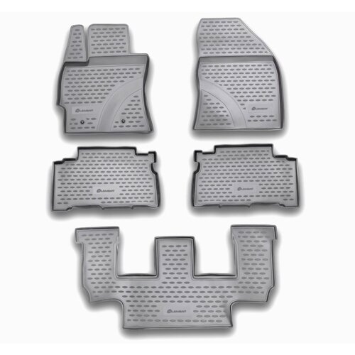 Novline 3D patosnice toyota verso 3 rows 10/2009-2013 set 5 kom Cene