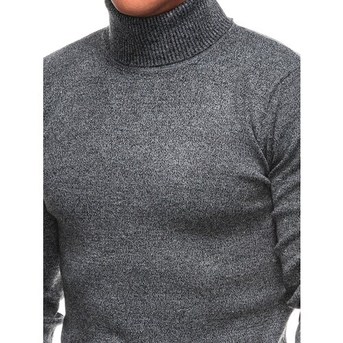Edoti Men&amp;#039;s Norwegian winter sweater with Christmas patterns - black Slike