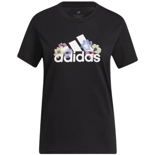 Adidas Ženska majica W FLOR G T Črna Slike