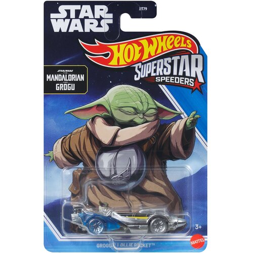 Mattel Hot Wheels: Superstar Speeders Star Wars Grogu Ollie Rocket avtomobilček 1/64 - Cene