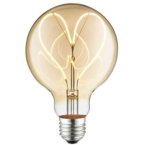Home Sweet Home LED svetlobni vir Heart Vintage okrogle oblike E27 (E27, Možnost zatemnitve, Toplo bela, 280 lm, 4 W) Cene