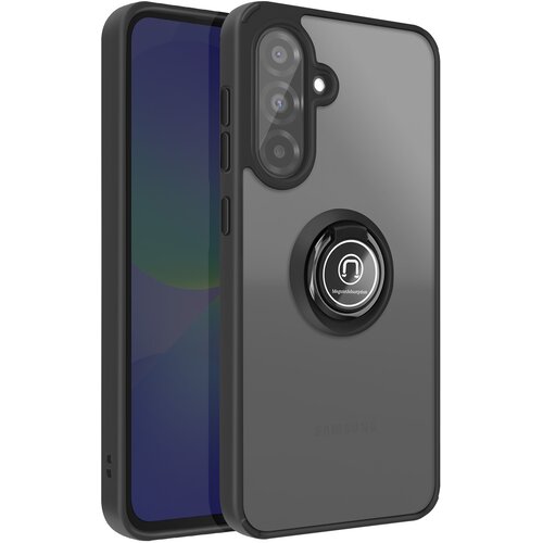 AVIZAR Etui za Galaxy A37 s prstanastim stojalom in magnetno pritrditvijo, Črna, (5000274271) Cene