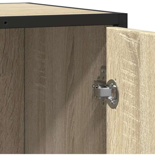 VidaXL Komoda sonoma hrast 62x35x76 cm izrađeno drvo Slike