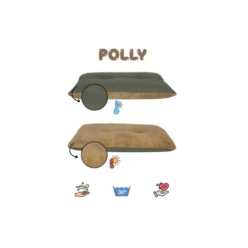 Wallxpert Jastuk za pse Polly Dog, 35x50 cm, Zeleni Slike
