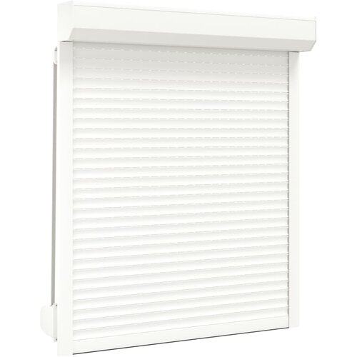 VidaXL Rolete iz aluminija 110x130 cm bele, (20708026) Slike