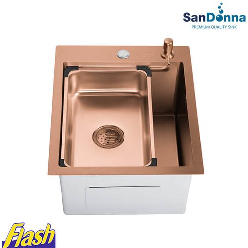 Sandonna bakarna inox sudopera (set) - - HD4050R Slike