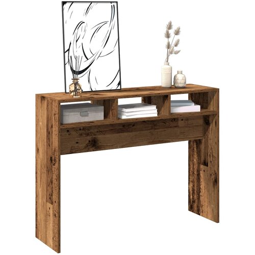  Konzolni stol staro drvo 105x30x80 cm konstruirano drvo Slike