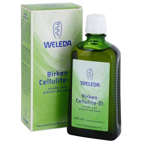 Weleda Birch Cellulite Oil olje proti celulitu 200 ml za ženske Slike
