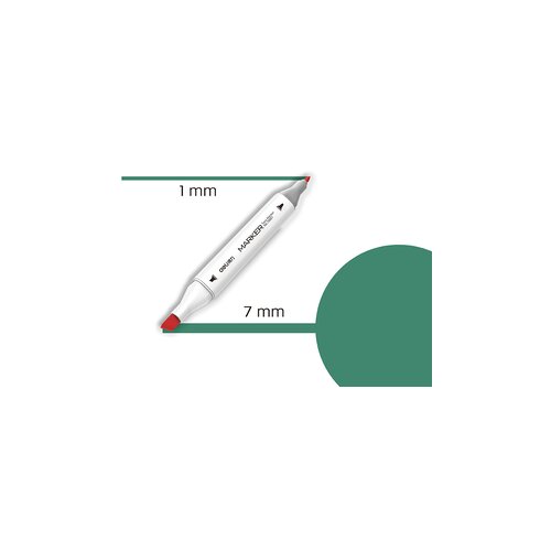Deli marker sketch 52 tamno zelena 70801A-52 Slike