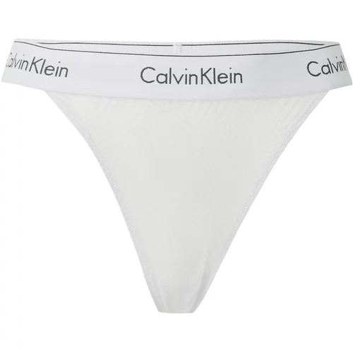 Calvin Klein Underwear Tanga gaćice pastelno ljubičasta / crna