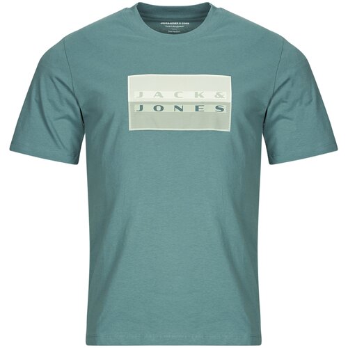 Jack & Jones Mu&scaron;ka majica Jcofusion Chest Brand Tee Ss Crew Sn, Svetloplava Cene
