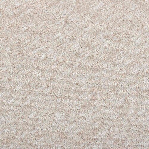  Tepih 20 pcs Svijetla bež 50 x 50 cm 100% Polipropilen - Svijetla bež Slike