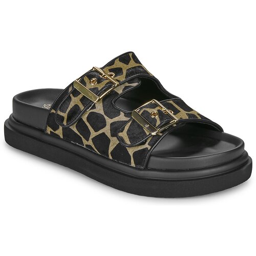 Exé Shoes Natikači HS53023-ZEBRA-BEIGE Črna Cene