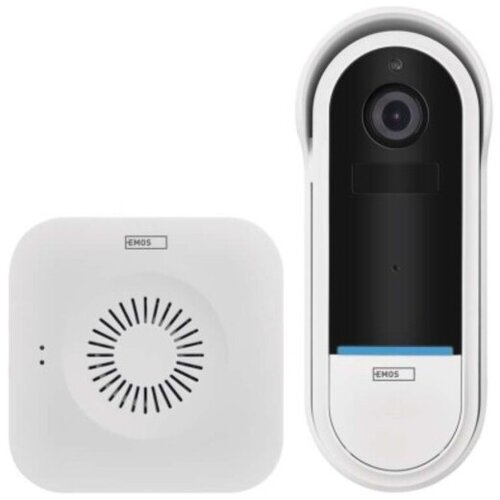 Emos hi&amp;scaron;ni brezžični baterijski video zvonec IP-15S GoSmart z wi-fi H4032 Slike