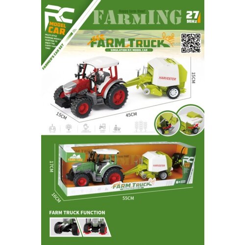  Crveni traktor sa priključkom ( 652289 ) Cene