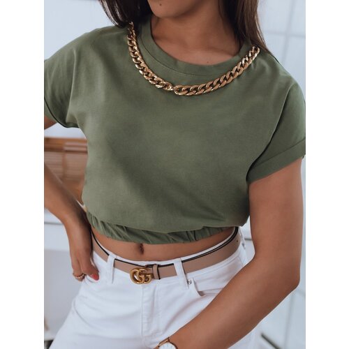 DStreet Bluzka damska FABIANA khaki Slike