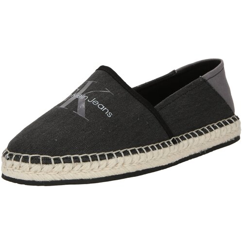 Calvin Klein Jeans Espadrile siva / crna Slike