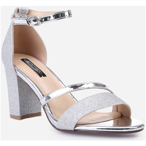 La Modeuse Sandali & Odprti čevlji 15057_P40869 Srebrna Cene