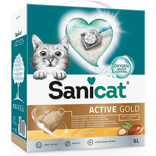 Sanicat Active Gold - Varčno pakiranje: 2 x 6 l Cene