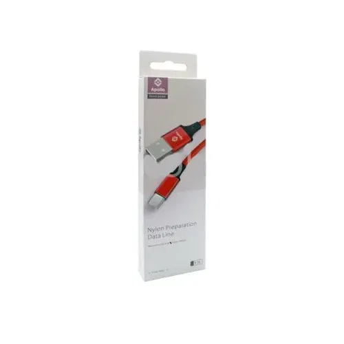 DATA CABLE APOLLO V-24 TYPE C BLACK DATA CABLE APOLLO V-24 TYPE C BLACK