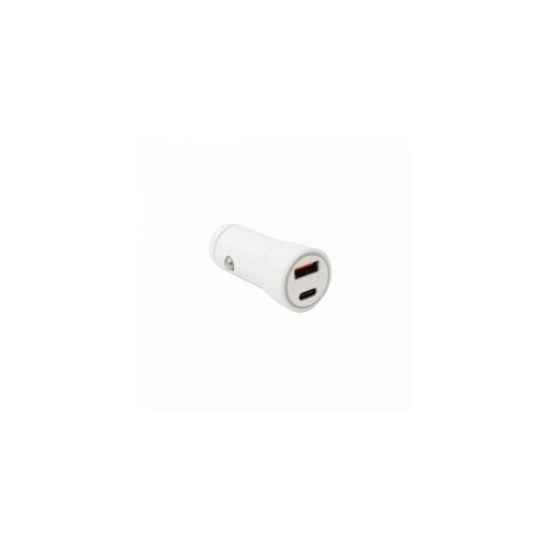 S Box SBOX USB AUTO PUNJAČ CC-095 / 2 ULAZA - 20 W Bijeli Slike