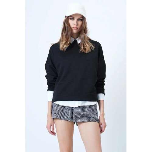 Trend Alacati Stili Ženska bluza Alc-X14623, Crna Cene