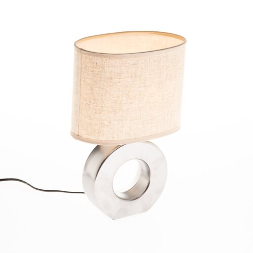 Honsel Moderne tafellamp grijs E27 - Tohu Slike