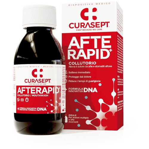 Curasept Afterapid, ustna voda za razjede Slike