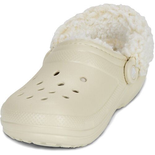 Crocs Cokli Classic Fleece Lined Clog Bež Slike
